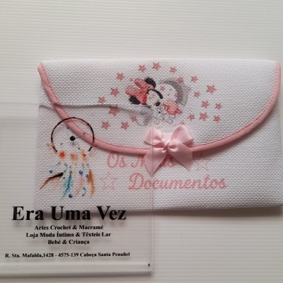 Porta documentos Minnie/Mickey