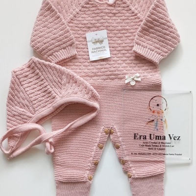 Babygrow malha bebé