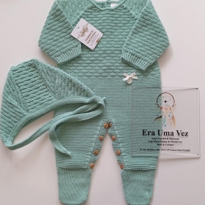 Babygrow malha bebé