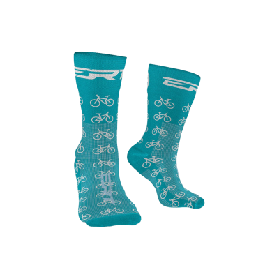 MEIA INFANTIL ERT BIKES AZUL