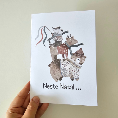 Postal: "Neste Natal ... és o nosso maior presente!"