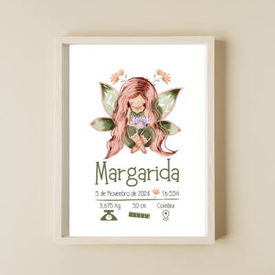 "As flores mágicas de uma pequena fada"