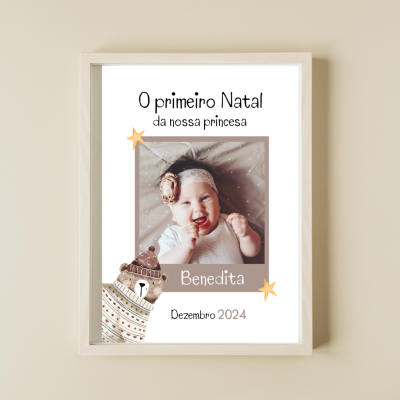 "O primeiro Natal da nossa princesa"