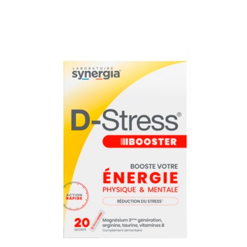 D-STRESS BOOSTER - 20sqt SYNERGIA D-STRESS BOOSTER - 20sqt SYNERGIA