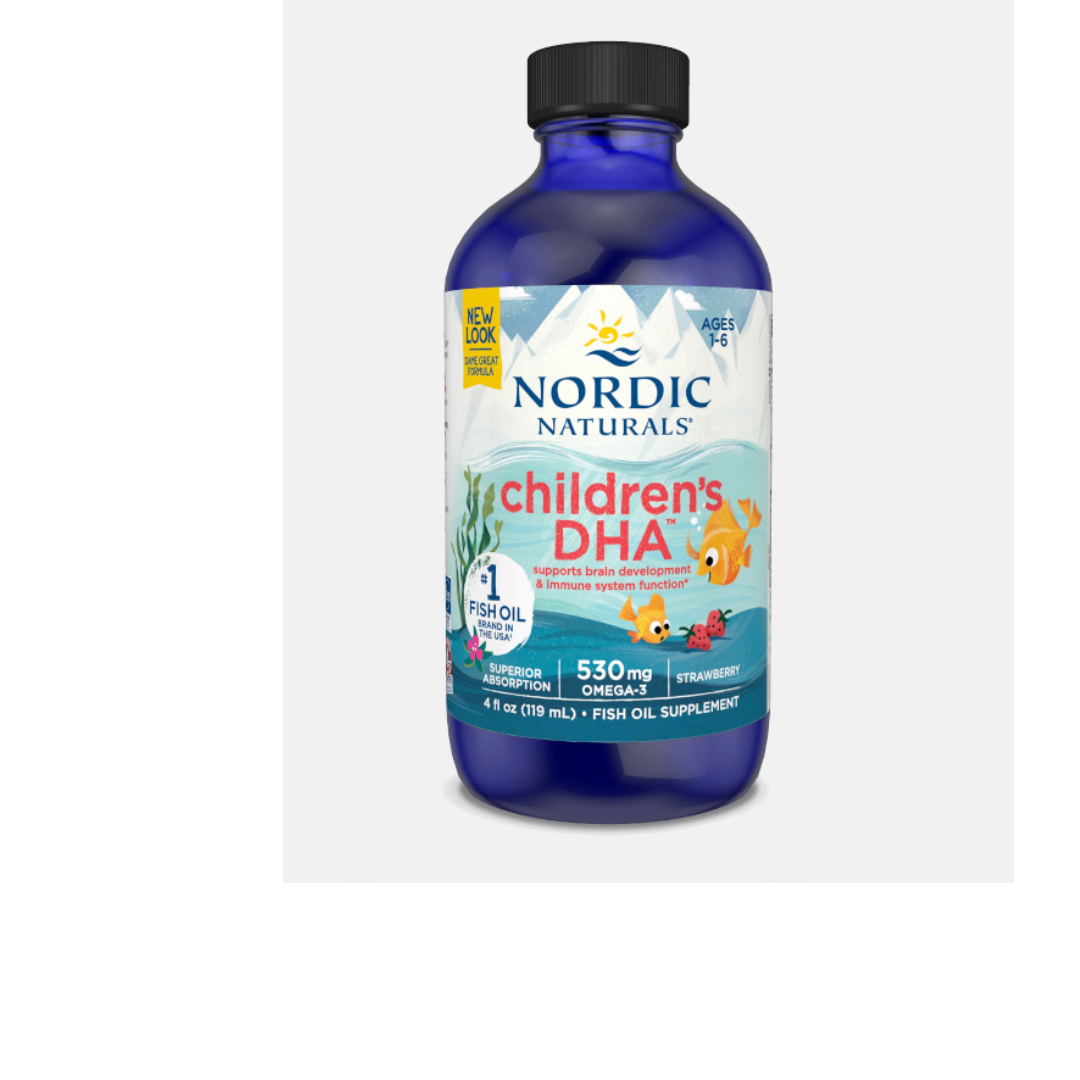 Children's DHA Omega 3 - 119ml Nordic Naturals Children's DHA Omega 3 - 119ml Nordic Naturals