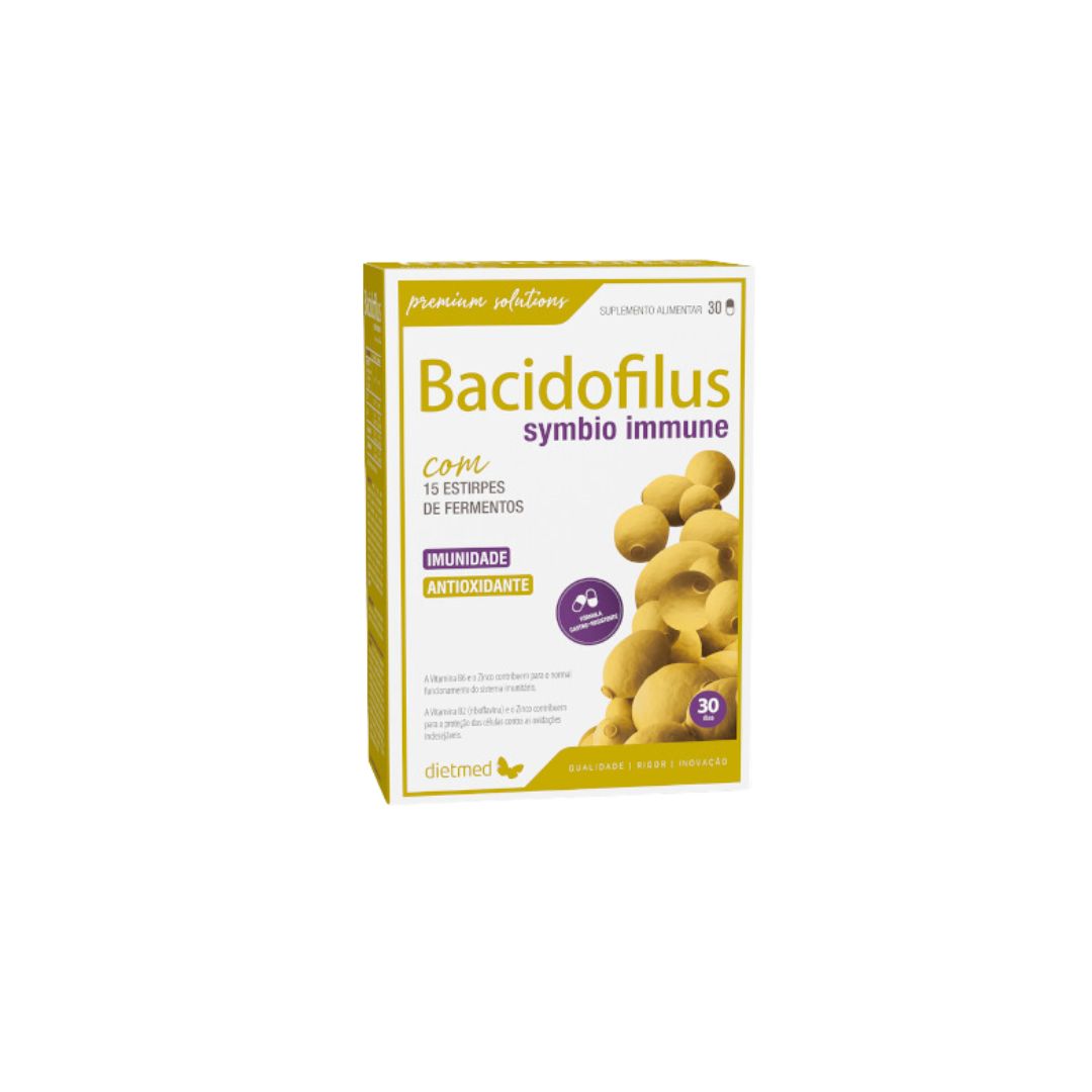 Bacidofilus Symbio Immune - 30 Cápsulas Dietmed Bacidofilus Symbio Immune - 30 Cápsulas Dietmed