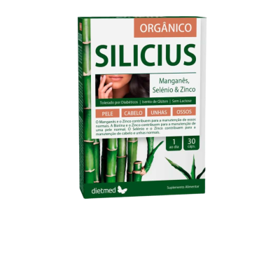 Silicius Orgânico 30 cápsulas Dietmed