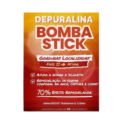 Depuralina Bomba Stick 30 Sticks Bebíveis