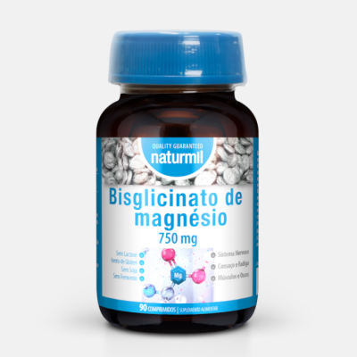 Bisglicinato de Magnésio 750mg - 90 comprimidos