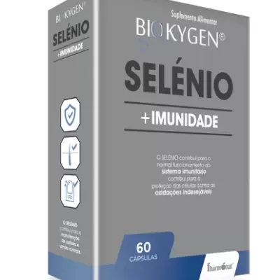 Biokygen Selénio 200ug - 60 Cápsulas Fharmonat