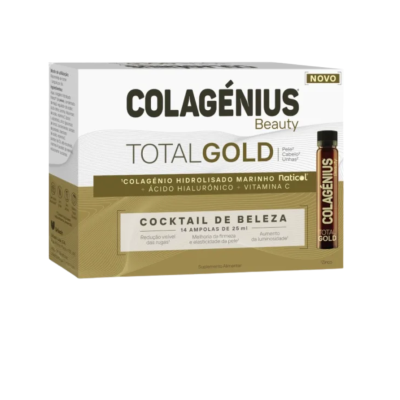 Colagenius Beauty Total Gold – 14 ampolas
