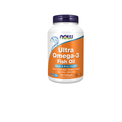 Now Ultra Omega 3 500EPA/250DHA - 180caps.