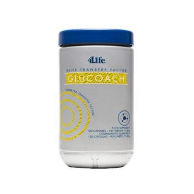 4LIFE TRANSFER FACTOR™ GLUCOACH™ - 120 Cápsulas