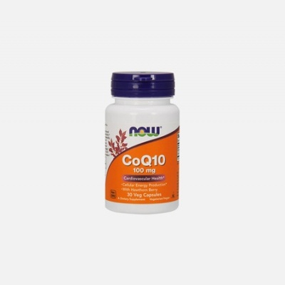 CO-ENZYME Q10 100mg - 30vcaps NOW
