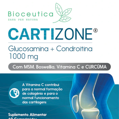 Cartizone Glucosamina + Condroitina - 60 Comprimidos