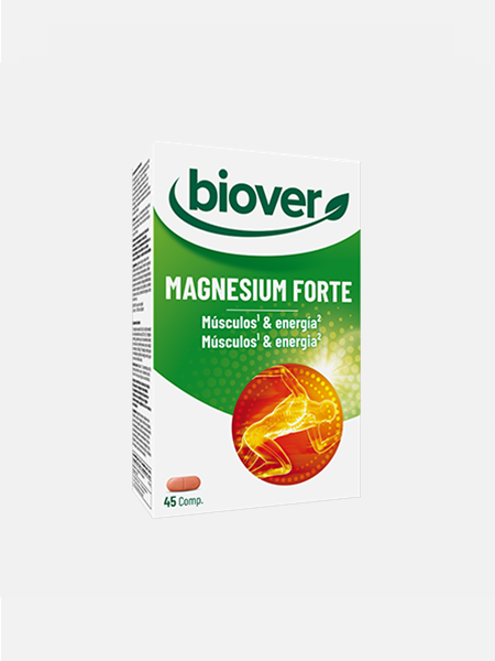 MAGNESIUM FORTE – 45 COMPRIMIDOS – BIOVER MAGNESIUM FORTE – 45 COMPRIMIDOS – BIOVER