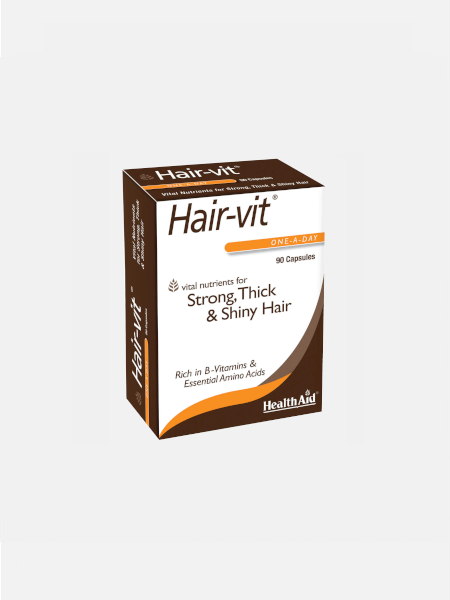 HAIR-VIT – 90 CÁPSULAS – HEALTH AID HAIR-VIT – 90 CÁPSULAS – HEALTH AID