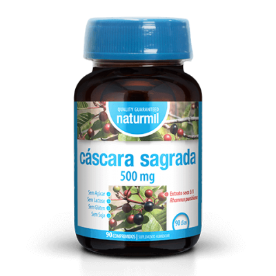 CÁSCARA SAGRADA 500mg 90 comprimidos - NATURMIL