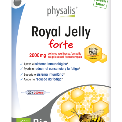 PHYSALIS ROYAL JELLY FORTE – 20 AMPOLAS – PHYSALIS - BIOCÊUTICA