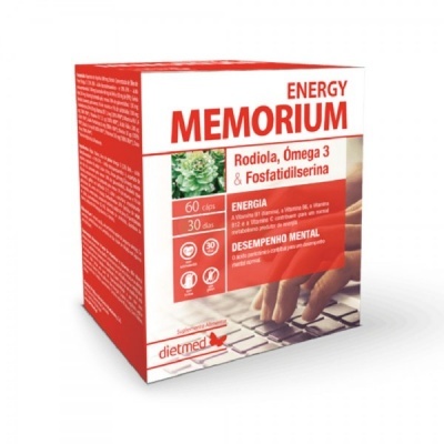 MEMORIUM ENERGY – 60 CÁPSULAS – DIETMED