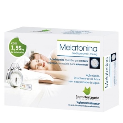 MELATONINA ORODISPERSÍVEL 1,95MG 90 COMP. - NOVO HORIZONTE