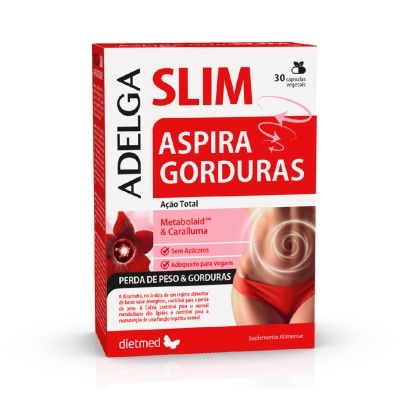 ADELGASLIM ASPIRA GORDURAS 30 CAPSULAS - DIETMED