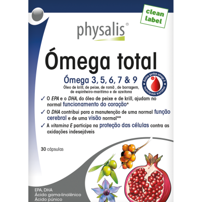 PHYSALIS OMEGA TOTAL– 30 CÁPSULAS – BIOCEUTICA