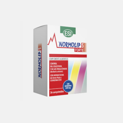 NORMOLIP 5 STRONG (FORTE) – 36 COMPRIMIDOS – ESI