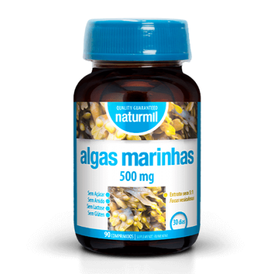 ALGAS MARINHAS 500mg 90 comprimidos - NATURMIL