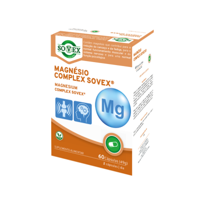 MAGNESIO COMPLEX - 60 CAPSULAS - SOVEX