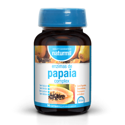 ENZIMAS DE PAPAIA COMPLEX - NATURMIL