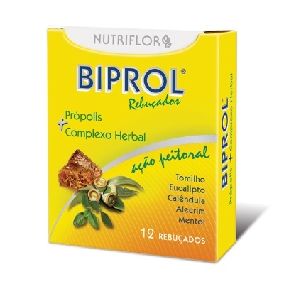 BIPROL - REBUÇADOS PEITORAIS 50 GRS. NUTRIFLOR