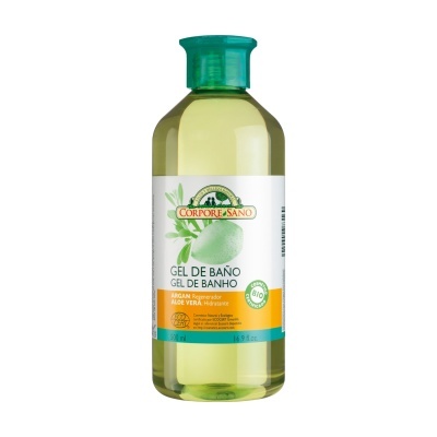 GEL DE BANHO ECOCERT ARGAN E ALOÉ VERA – 500ML – CORPORE SANO