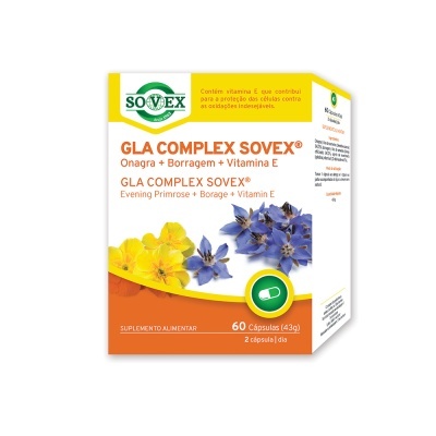 GLA COMPLEX  - ONAGRA+BORRAGEM+VITAMINA E  - SOVEX