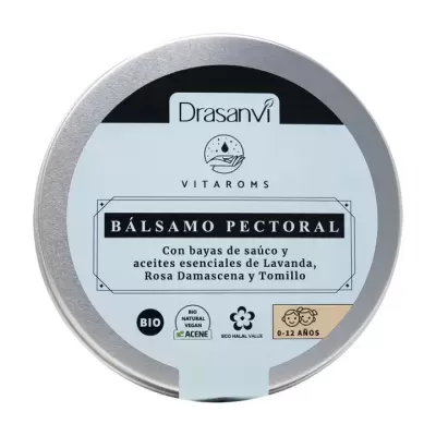 BÁLSAMO PEITORAL INFANTIL BIOLÓGICO - VITAROMS - 75 ML