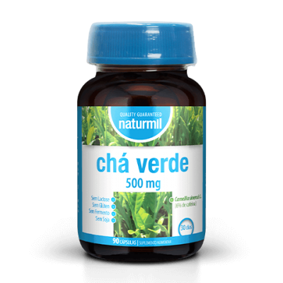 CHÁ VERDE 500mg 90 cápsulas - NATURMIL