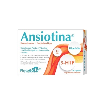 ANSIOTINA CAPSULAS – 30 CAPSULAS – PHYTOGOLD