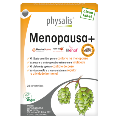MENOPAUSA+ – 30 CÁPSULAS – PHYSALIS