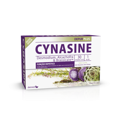 CYNASINE DEPUR PLUS - 30 AMPOLAS - DIETMED
