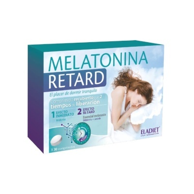 MELATONINA RETARD – 30 COMPRIMIDOS – ELADIET