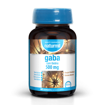 GABA 500MG 60 COMPRIMIDOS - NATURMIL