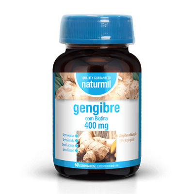 GENGIBRE 400MG 60 COMPRIMIDOS - NATURMIL