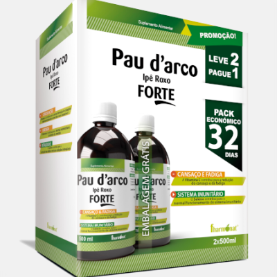 PAU D’ARCO FORTE PACK – 2X500ML – FHARMONAT