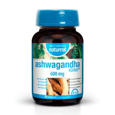 ASHWAGANDHA 600mg 30 comprimidos - NATURMIL