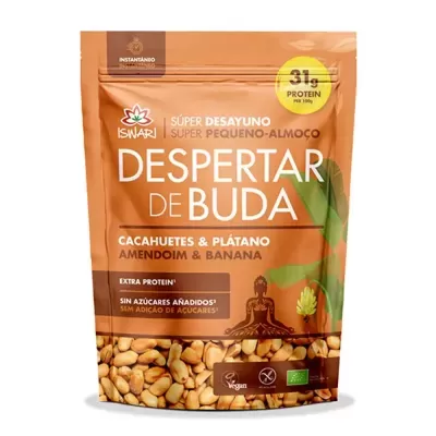 DESPERTAR DO BUDA AMENDOIM BANANA BIO SEM GLÚTEN - ISWARI