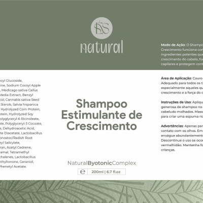 Shampoo Estimulante de Crescimento