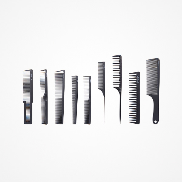 CONJUNTO DE 9 PENTES PRETOS COM ESTOJO LEVEL3