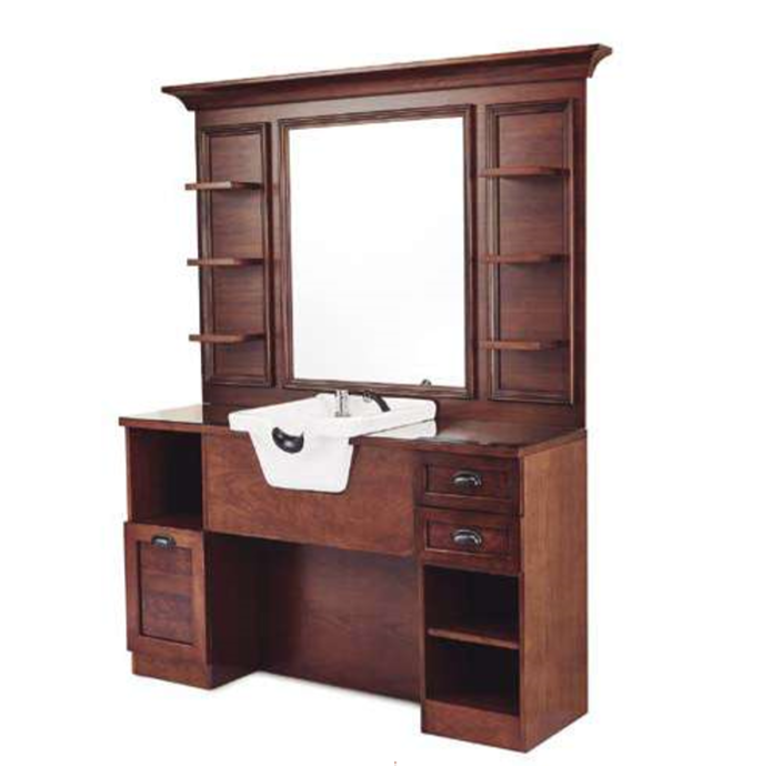 Mirplay Bancada de barbeiro com lavagem Jules