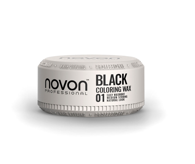 Cera de coloração Preta 100ml Novon Professional