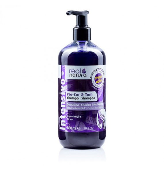 Real Natura CHAMPÔ SEM SAL PRO-COR & TOM 500ML